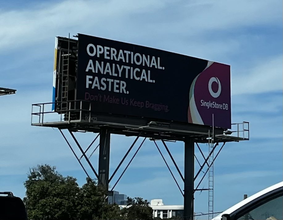 SingleStoreDB's tweet photo. May I have your attention please?
We’re talking about transactions and analytics together? 
In a single database? 
Without compromises? 
I don’t believe you.

Would The Real SingleStore please stand up?

#universalstorage #unistore #htap #singlestore #database https://t.co/2rCteGU3rS