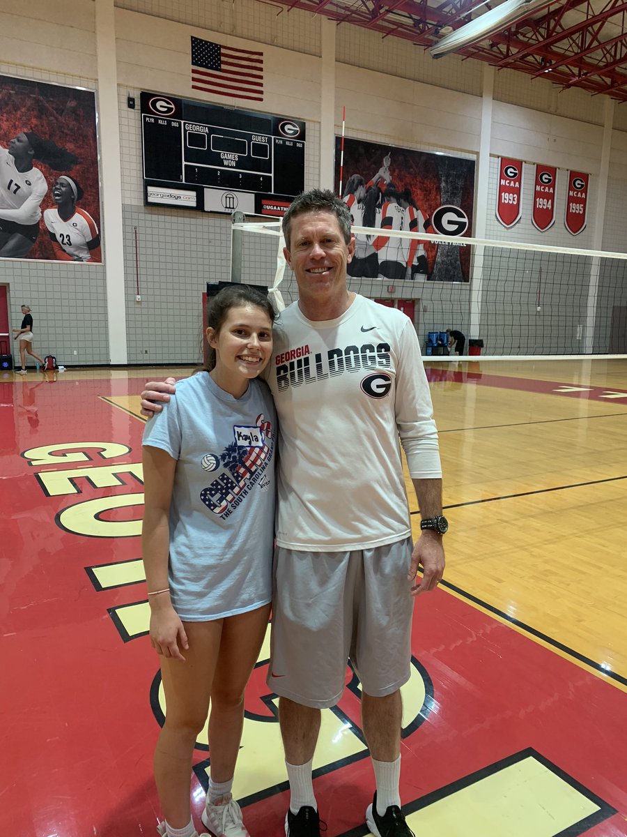 Thanks <a href="/UGAVolleyball/">Georgia Volleyball</a> for the workout today at the UGA elite camp. #GoDawgs @UpwardStarsUPS <a href="/DormanVB/">🏐DormanVB🏐</a> #BuiltDifferent #Libero #UpwardStars16Amy