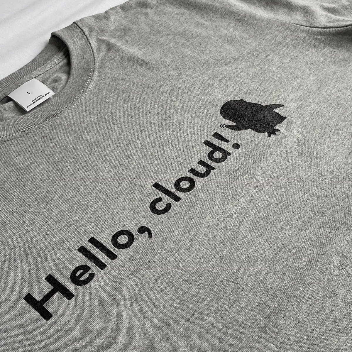 sy_cpta's tweet image. 智原さん（@Chihara74 ）にもらったTシャツが良すぎる。

Be the first penguin.
#HelloCloud