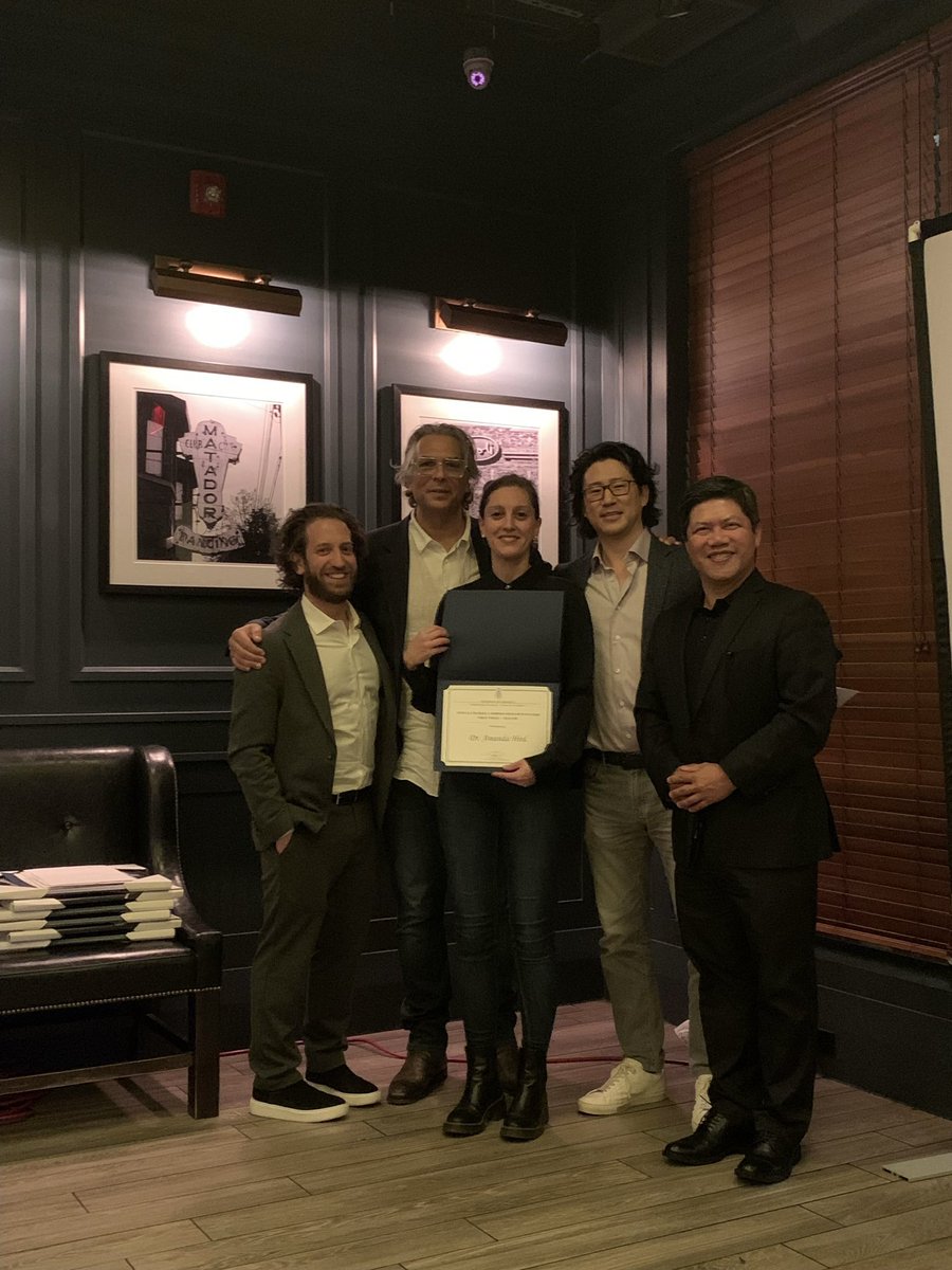 2022 TURP Dinner - Congrats to our Fellow Research Award winners … <a href="/AHirdMD/">Amanda Hird</a> &amp; (absent) <a href="/lcmcloughlin/">Louise Mcloughlin</a>