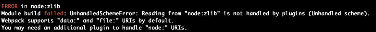 petermikitsh's tweet photo. Just got webpack'ed. Someone needs to write a "You Don't know Webpack" book, because you in fact, do not know Webpack. https://t.co/wVzMwiDBeJ