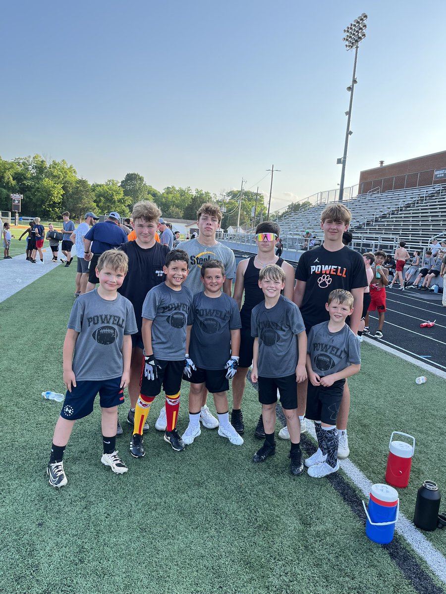 Hard Work💪🏽💪🏽 <a href="/PowellCoachLowe/">Matt Lowe</a> <a href="/PowellHighFB/">Powell (Tenn.) High Football</a>