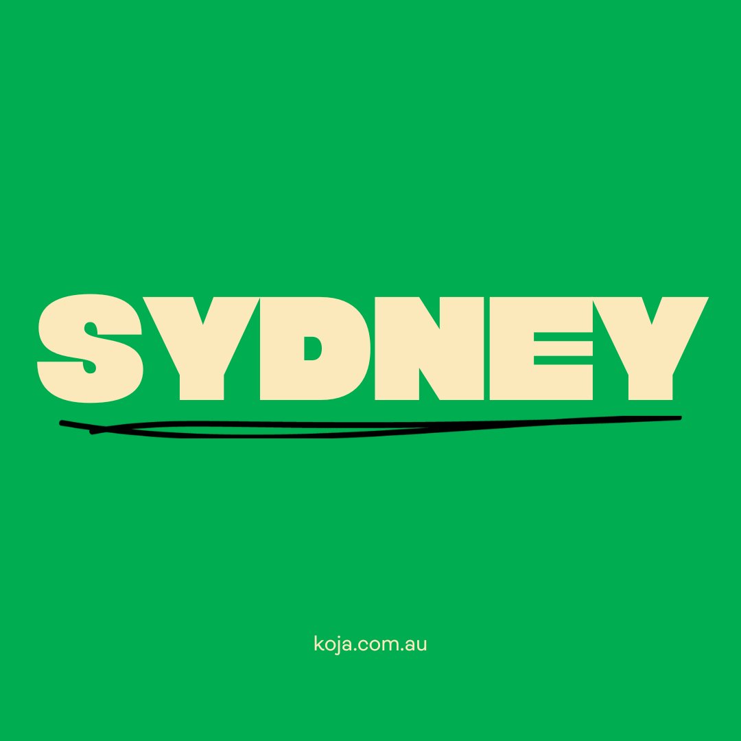 KojaHealth's tweet photo. Calling all Sydney residents!
You may have seen KOJA popping up at more of your local supermarkets. Our Sydney team would love to know which local health store, supermarket or green grocer stores need KOJA on their shelves!
Tag them below and we’ll send them a free sample pack! https://t.co/48JBxhmYBp