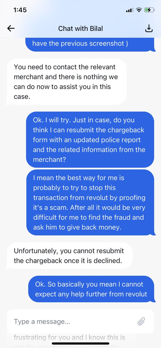 sooo_may's tweet photo. @RevolutApp 
A fraud transaction in vinted happened which stolen all my money from my #revolut account. Even worse, my chargeback request was declined. From the chat person I knew I cannot expect any help from revolut in this case. Seriously? What should I do? #scam #vinted https://t.co/nx4qlkIad6