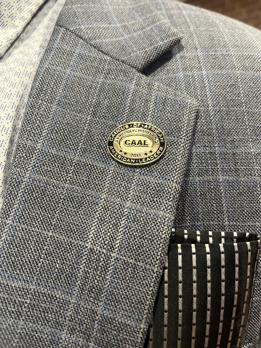 President_KSB's tweet photo. I am honored that one of my favorite persons, my delegate in District 30A, @ShanekaHenson, pinned me with the Caucus of African American Leaders (CAAL) lapel pin.

The Caucus, chaired by the Honorable Carl Snowden, themed our Father’s Day celebration, “Kings with a Purpose”. https://t.co/Nia9DOP1tf