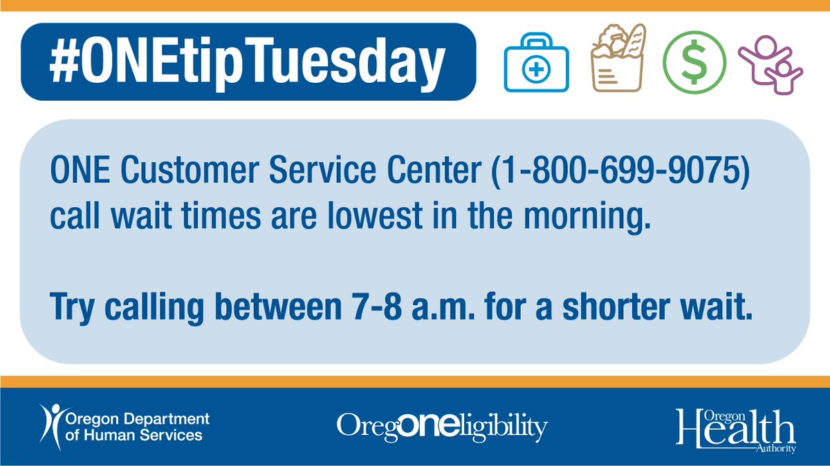 ORHumanServices's tweet photo. There's an unprecedented need for benefits like medical, food, cash and child care assistance. We are working through applications as quickly as possible, but some are taking longer than we’d like. Check out this tip to make your experience as smooth as possible. #ONEtipTuesday https://t.co/cfn6rS84fC