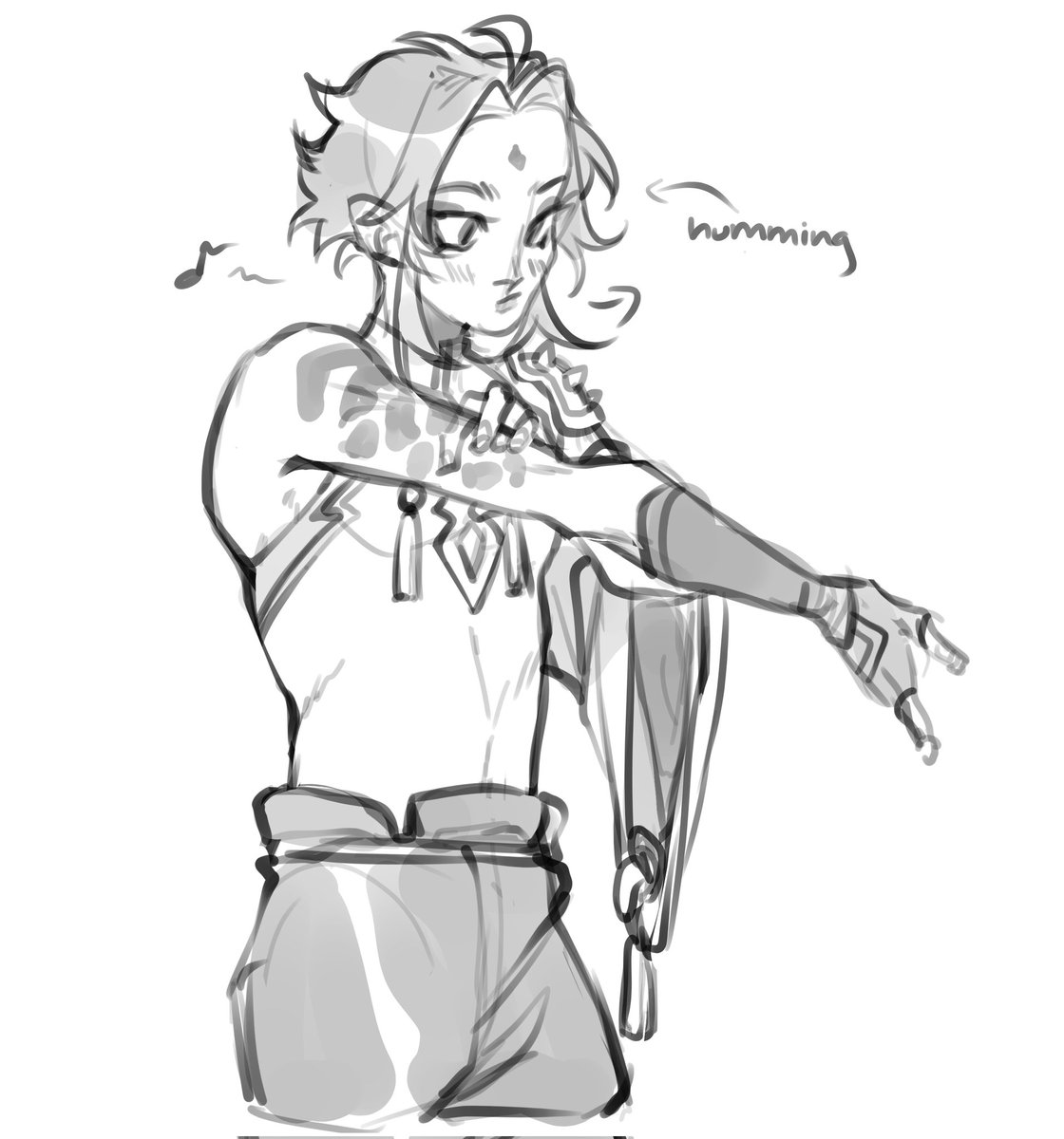 Celebratory doodles for 40k on instgram ,,, which will be thread cause there's A Lot 