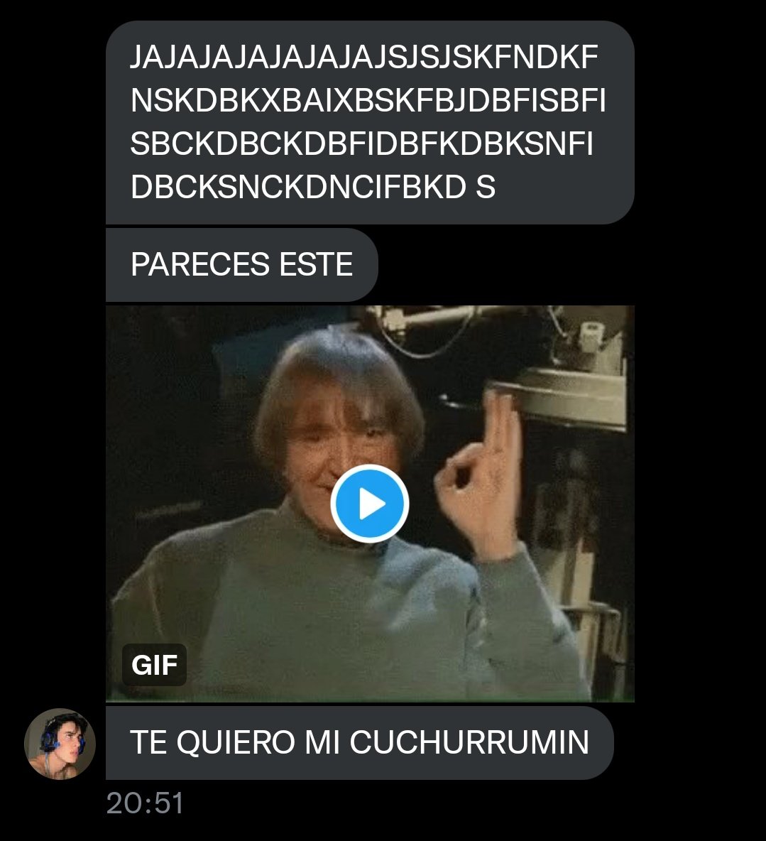 // se rie de mi, cada día un trauma nuevo