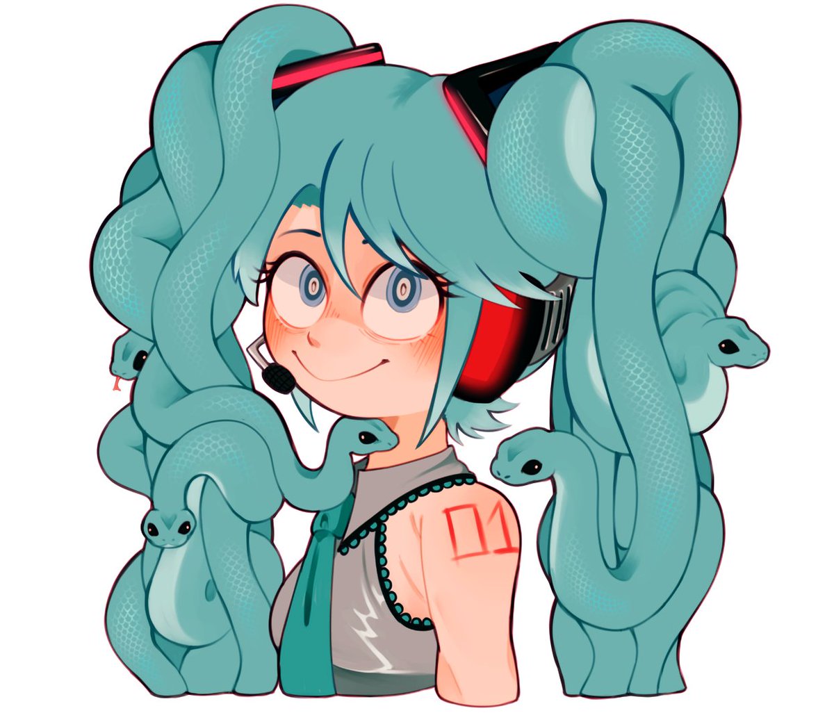 calmeremerald's tweet photo. [#vocaloid] mikusa https://t.co/2JJb3olPxl