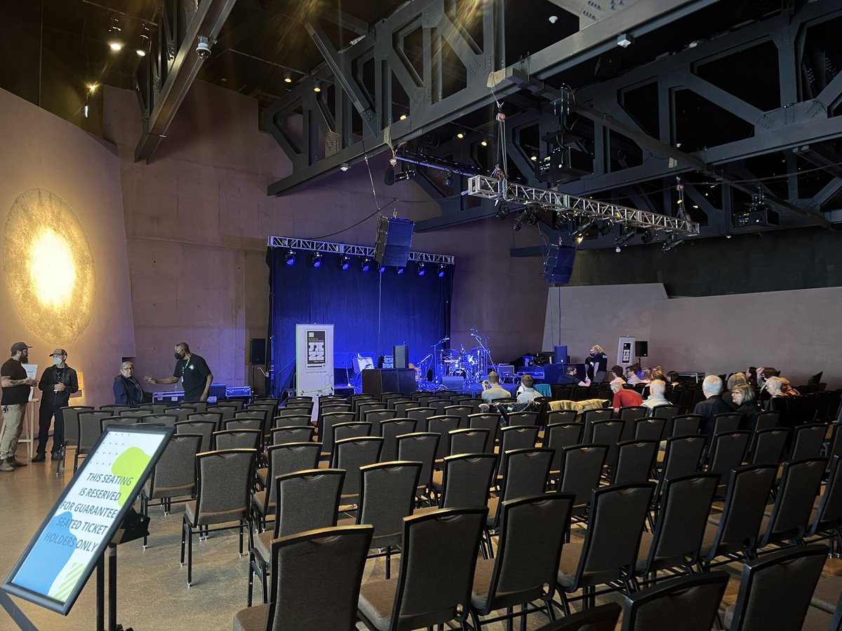 BPhanthavong's tweet image. Amazing space to kick off the TD International Jazz Festival with a stellar line up!  Jazz x CMHR @TD_Canada @jazzwinnipeg #JazzWinnipeg #TDMusic