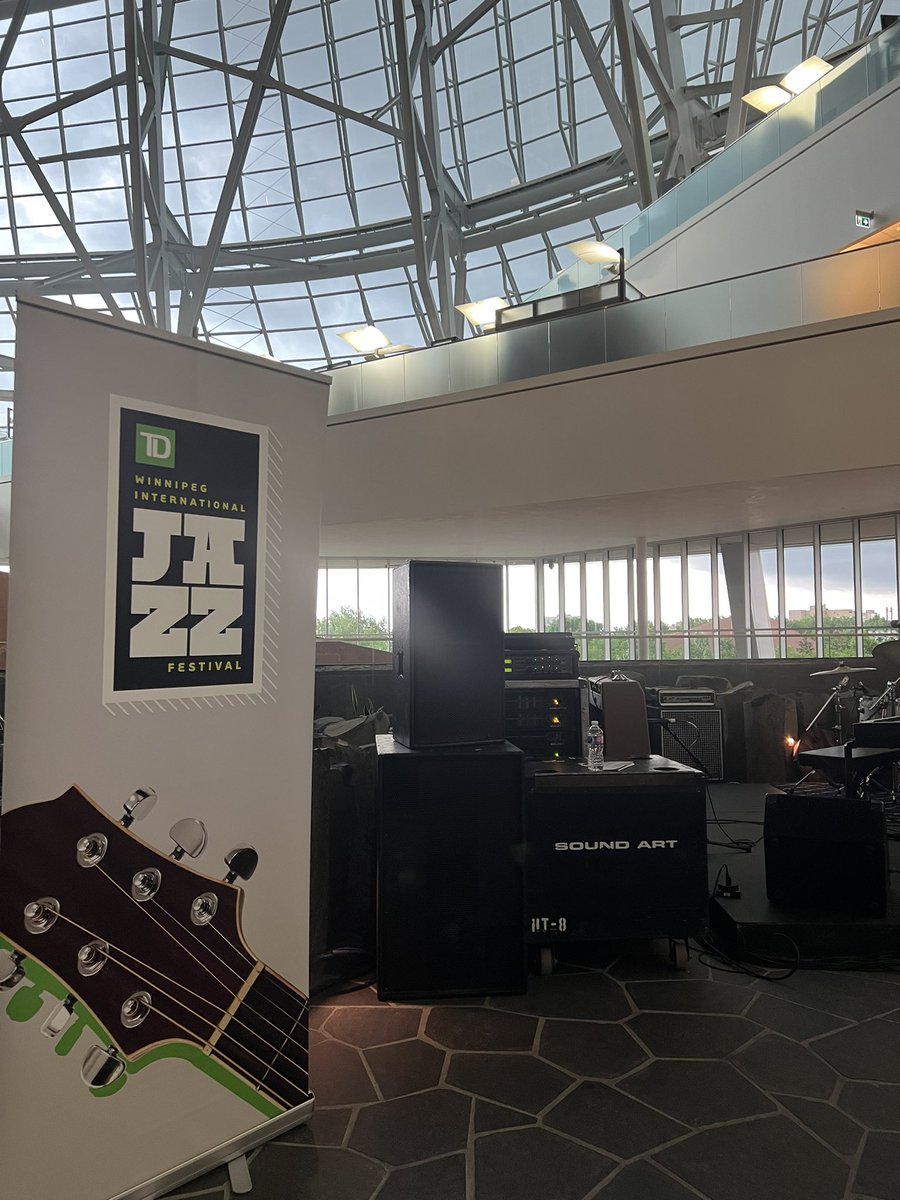 BPhanthavong's tweet image. Amazing space to kick off the TD International Jazz Festival with a stellar line up!  Jazz x CMHR @TD_Canada @jazzwinnipeg #JazzWinnipeg #TDMusic