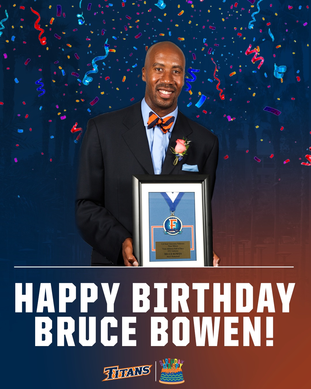 Happy Birthday to Titan Hall of Famer and NBA Champion Bruce Bowen!   