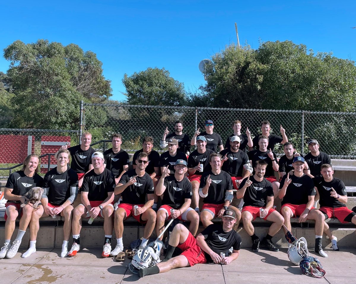 TheOlympicClub's tweet photo. Congratulations to our OC men's lacrosse team as they won their fifth consecutive and 13th overall Northern California championship, defeating Barbary Coase 12-5 this past Sunday, June 12. 🏆 #OlympicClub #OClax https://t.co/JTCEHig5q8