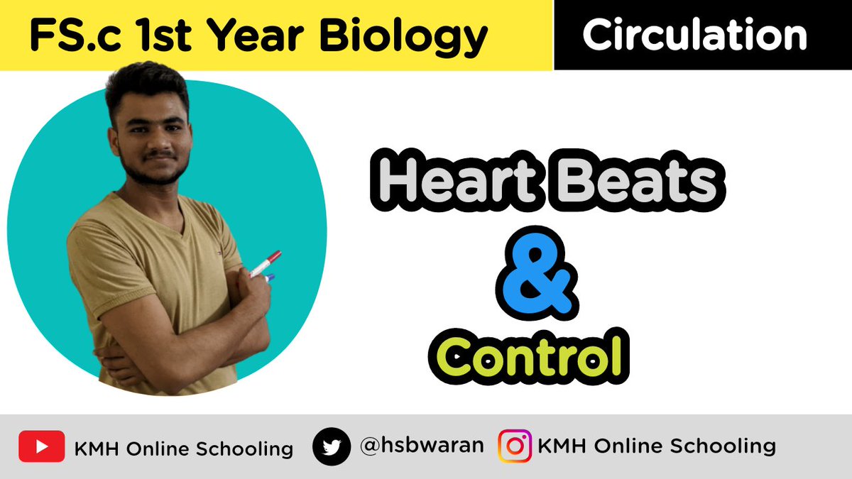 hsbwaran's tweet photo. https://t.co/1G4OWPLY7z
Heartbeats & heart Control|Human Heart Functioning|Systole & Diastole|
@hsbwaran
#kmhos
#heartbeats
#malikhaseeb
#circulation
#man_circulatory_system
#biology
#education
#educationalvideo
#onlinecoaching
#onlineeducation
#heartfunction https://t.co/VZtWepsZ4c