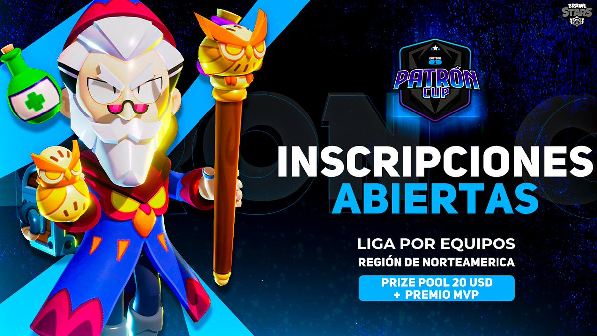 1ra edición de #PatronCupBS 💙

Requisitos:
🔹 Seguirnos
🔹 Seguir en Twitch al sponsor: twitch.tv/el__patron
🔹 Dar ♥ y RT 
🔹 Mencionar a dos equipos

PRUEBAS AL MD 📨
