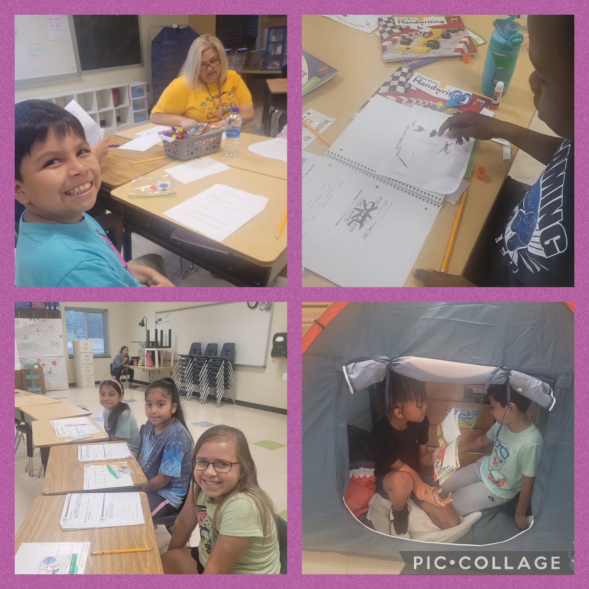 Shanda_Lauri's tweet image. These faces ❤️💗💖"Look Ms. Lauri in Readers Theater we are actors and I get to be the Principal"...made my day! #CampReadALot #Readers2Leaders #TeamUCPS @AGHoulihan @SusanRodgersS4 @Renee_McKinnon1 @UCPSNC @WingateESNC @RockRestESNC @MarshvilleESNC @UnionESNC