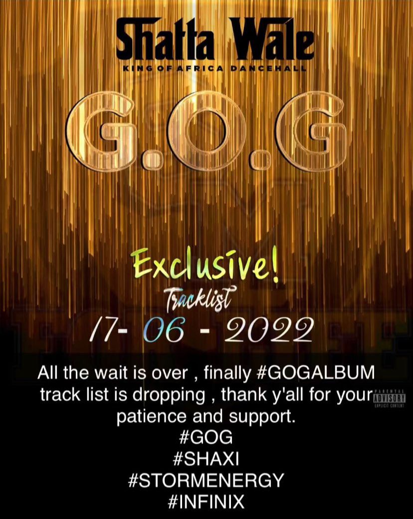 AchiaaAkosua19's tweet photo. This Is A Grammy Activated Album. Watch out 2022 #GOGAlbum 

We're About To Shake The WORLD!🔥🔥🔥 #BlowUp @shattawalegh https://t.co/OqcZoSVRNN