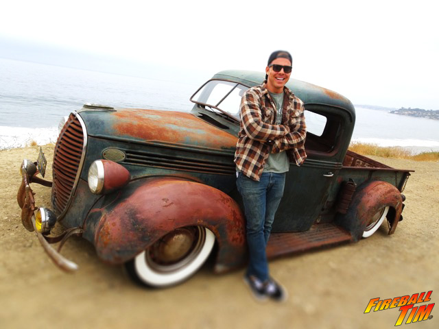 fireballtim's tweet photo. Blake Weddington of OddSquad and his RAT TRUCK... Badassery Squared.

#fireballtim #customcar #customcars #musclecar #kustoms #kustomcars #carshow #carshows #classicars #vintagecars #musclecars #classiccar #ratrod #ratrods #hotrod #hotrods https://t.co/GV6Kug38So