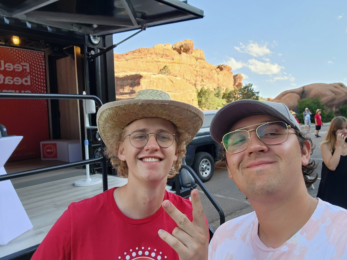 SaltyJoshHall's tweet photo. #CokeStudios at red rocks LETS GOOOO https://t.co/ZImXaNkf9H