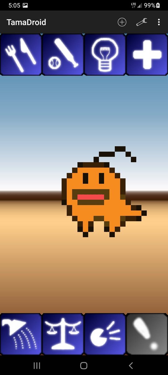 Clear_Legend's tweet photo. #TamaDroid #Tamagotchi #Desert background https://t.co/q3xC12fqNO