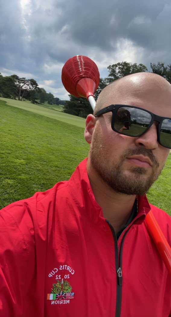 TurfState's tweet photo. Current MSU Turf student, Austin Clenney, gained valuable tournament experience last week on his internship at Merion Golf Club. As him and his coworkers successfully hosted the 2022 Curtis Cup. Keep up the great work, Austin! #MSUTurf #Internship #Merion #CurtisCup https://t.co/AKdygLPJw6