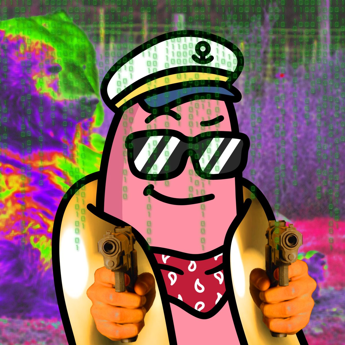 souhailrissaou1's tweet photo. I minted @glizzy_nfts the weirdest nft on solana 
i just love them https://t.co/low3iSjKgi