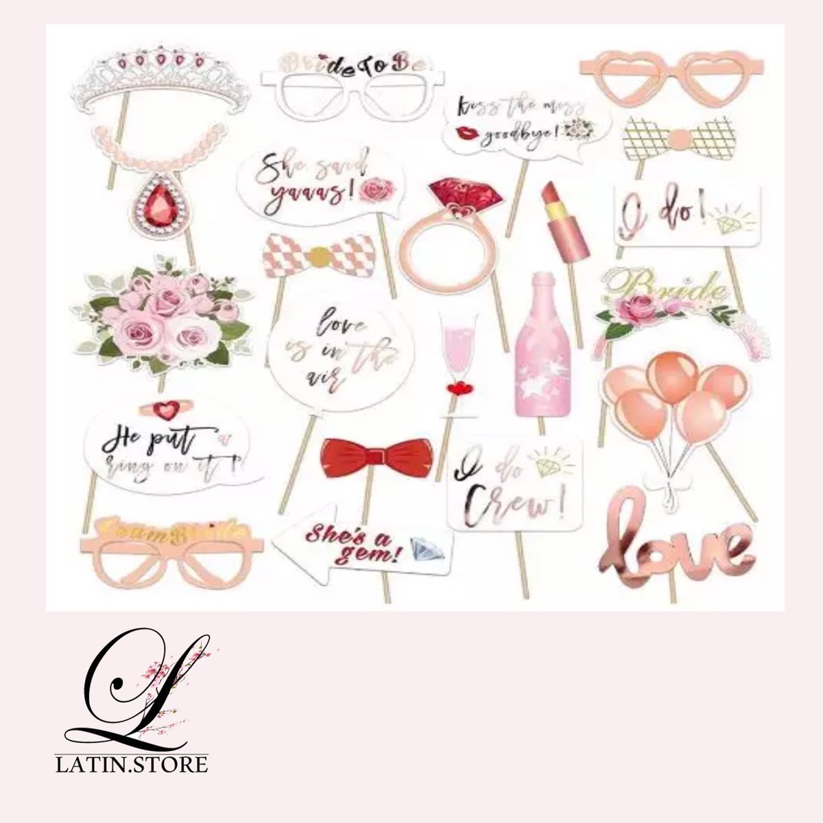 LatinGroup2's tweet photo. توفرت لدينا منتجات توديع العزوبية 👰🏻‍♀️👰💍باسعار رمزيه في متناول الجميع😻 
 للطلب من الموقع موجود بالبايو 👩🏼‍💻#الزواج_ولا_العزوبيه https://t.co/8D57xrBzAm