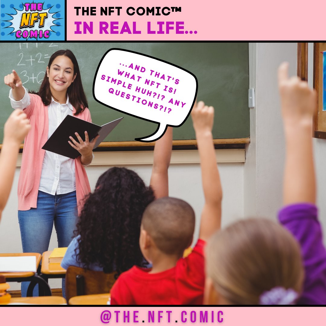 thenftcomic's tweet photo. Let's end the evening with this picture depicting The NFT Comic in real life...
Oh c'mon!!! It's NOT that complicated!!! ๐ I bet you can't even say that with a straight face!
#nftcommunity #opensea #quotes #thenftcomic #meme #goodnight #nftcollectors #memes #c0mic https://t.co/JkugNQPlMj