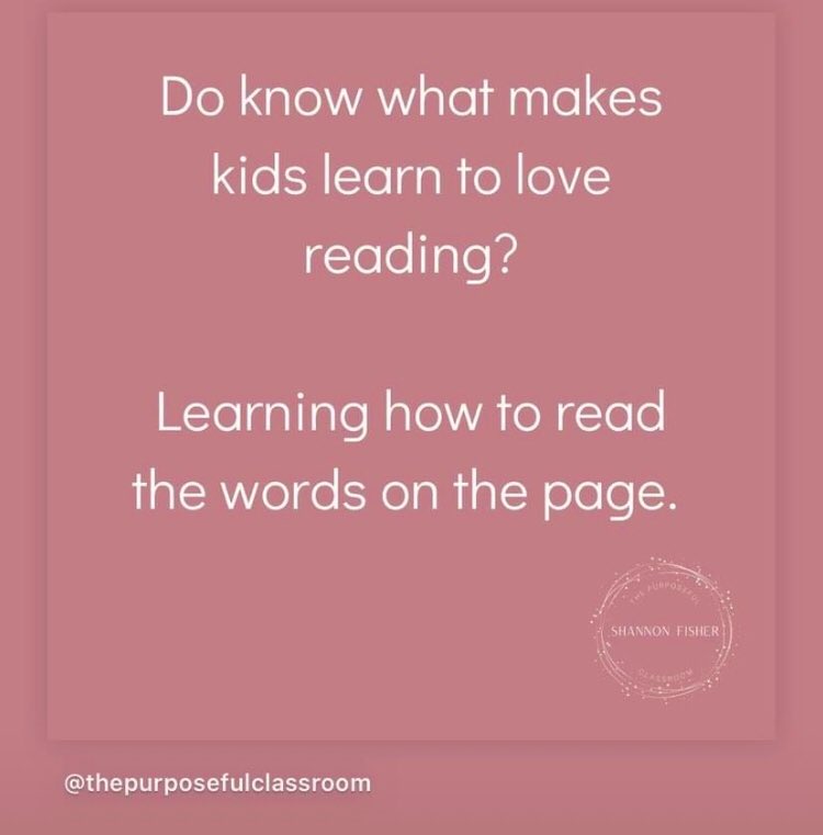 One of the greatest gifts we can give our students/children is teaching them to read. #closethegaps #knowledgeispower