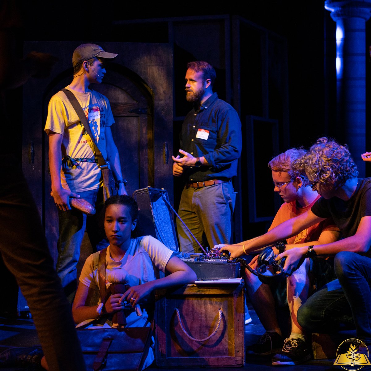 Second week of high school drama camp is off to a great start! 

Don't miss their performance of #TheLionsOfTrondheim! For tickets call (864) 268-9342 or visit ci.ovationtix.com/35062/producti…!