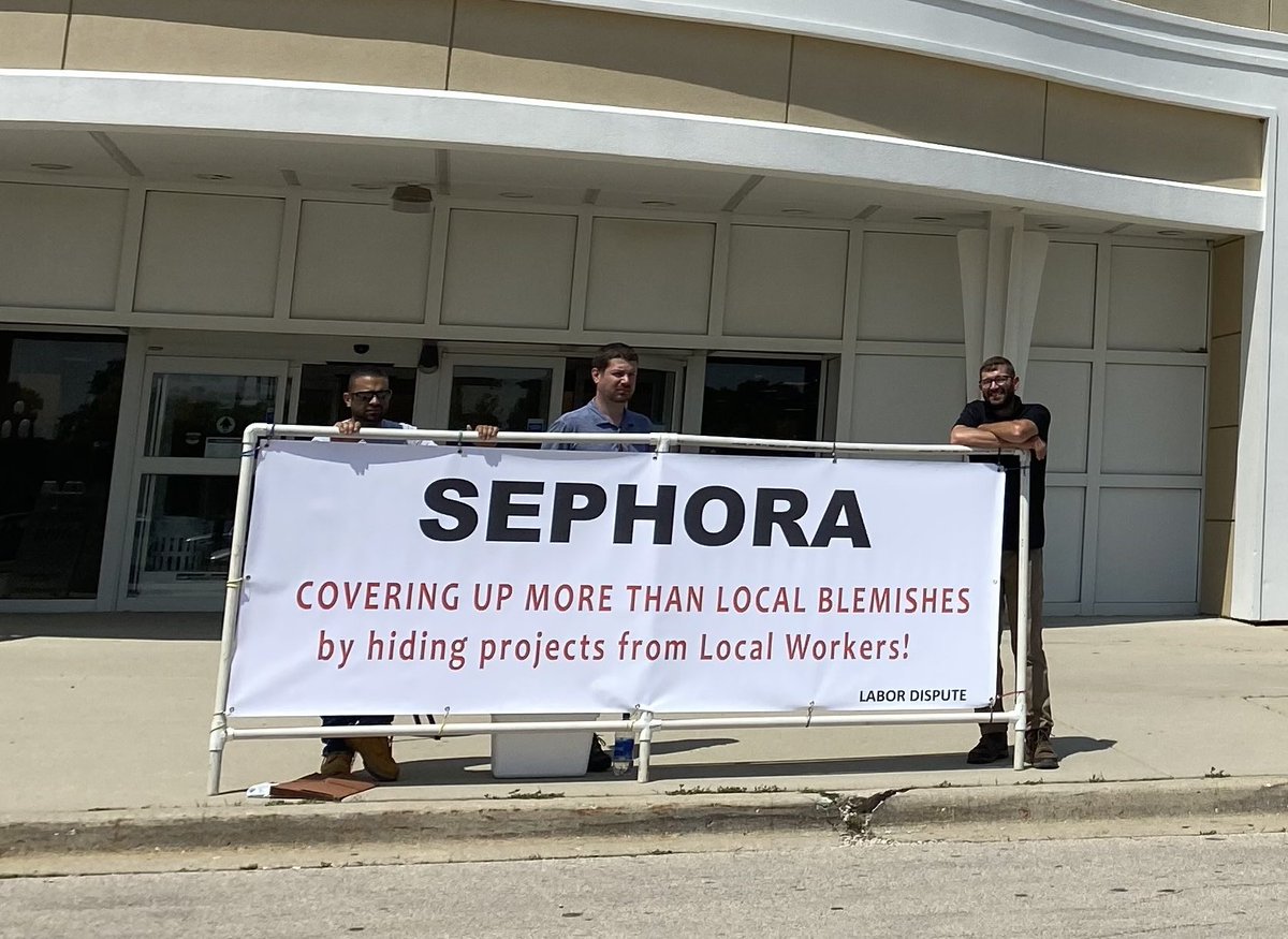 MidAmCarpenters's tweet image. Do better Sephora! #UnionStrong #local1889