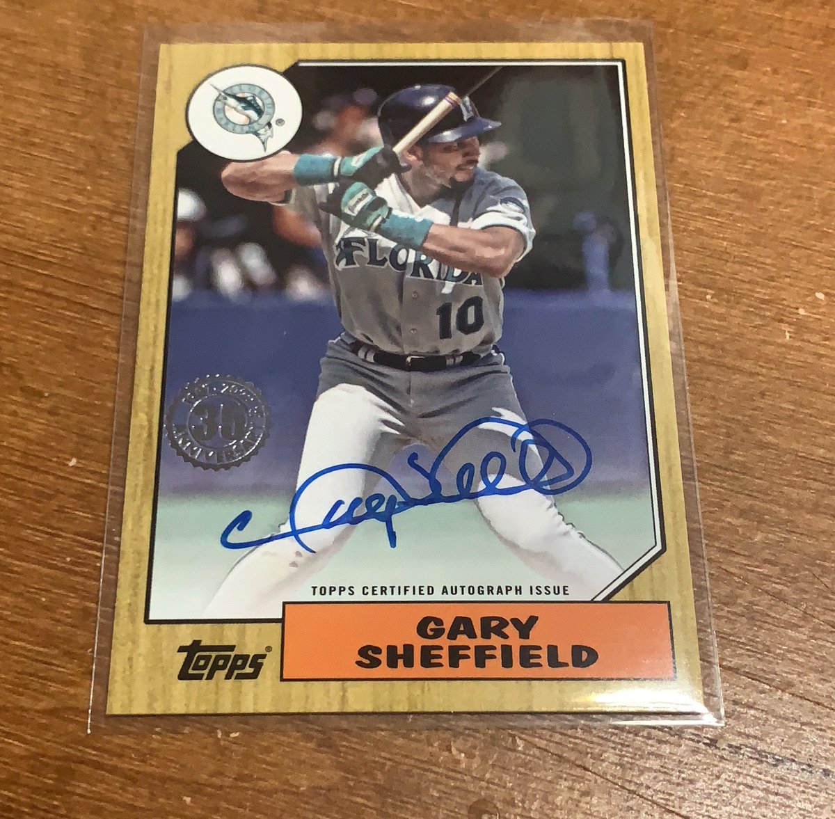 PronkOnBase's tweet image. Giveaway!! Just RT and follow me!! 

Just pulled!! 509 career home runs for this beast! @GarysheffieldJr your pops was a monster at the plate!