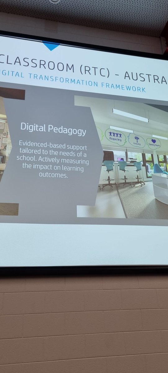 robflavell's tweet photo. @MRsalakas is #ReInventingTheClassroom at the #VINE Tech Showcase - Education Digital Transformation Framework https://t.co/GftJyGXrsx
