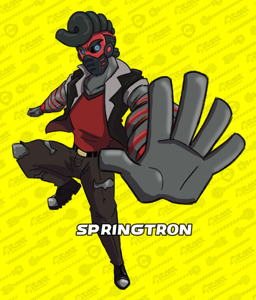 NMZuka's tweet photo. #ARMSiversary
Day 14 #Springtron
#NintendoARMS #ARMSNice #ARM5 https://t.co/WBTuQHkokM