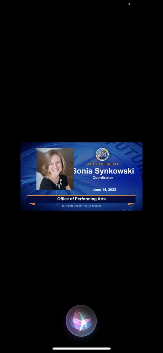 Huge congratulations to our new Coordinator of Performing Arts !! Sonia Synkowski @BCPSDance 💥❤️🎶💃🎭