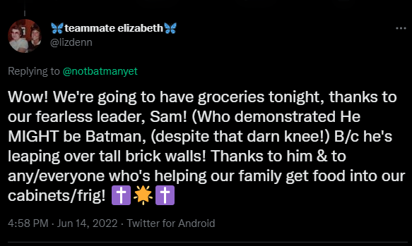 notbatmanyet123's tweet photo. .@lizdenn #notbatmanyet 

Your "fearless leader." 

Paying you with money stolen from gullible, financially drained people like you.

Could this be a money laundering scheme?

SAMUEL JACOB COOPER DOESN'T EXIST.  IT IS A FRAUD/SCAM PERPETUATED BY CONVICTED CRIMINAL JACKIE OVERTON. https://t.co/5pwEdTIMD0