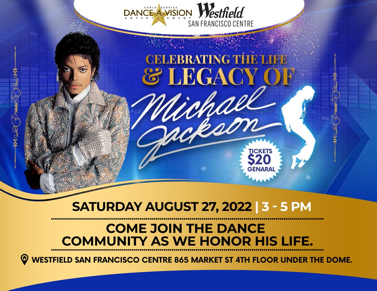 ODFfest's tweet photo. We have 5 spots available. If your dance studio would like to participate, call the office at 510-763-5180 on weekdays between 10AM - 2PM. All dance styles are welcome. Not to imitate MJ but to Emulate. Let us all Dance in Peace &amp; Love. CS https://t.co/20U1kLnDQ5