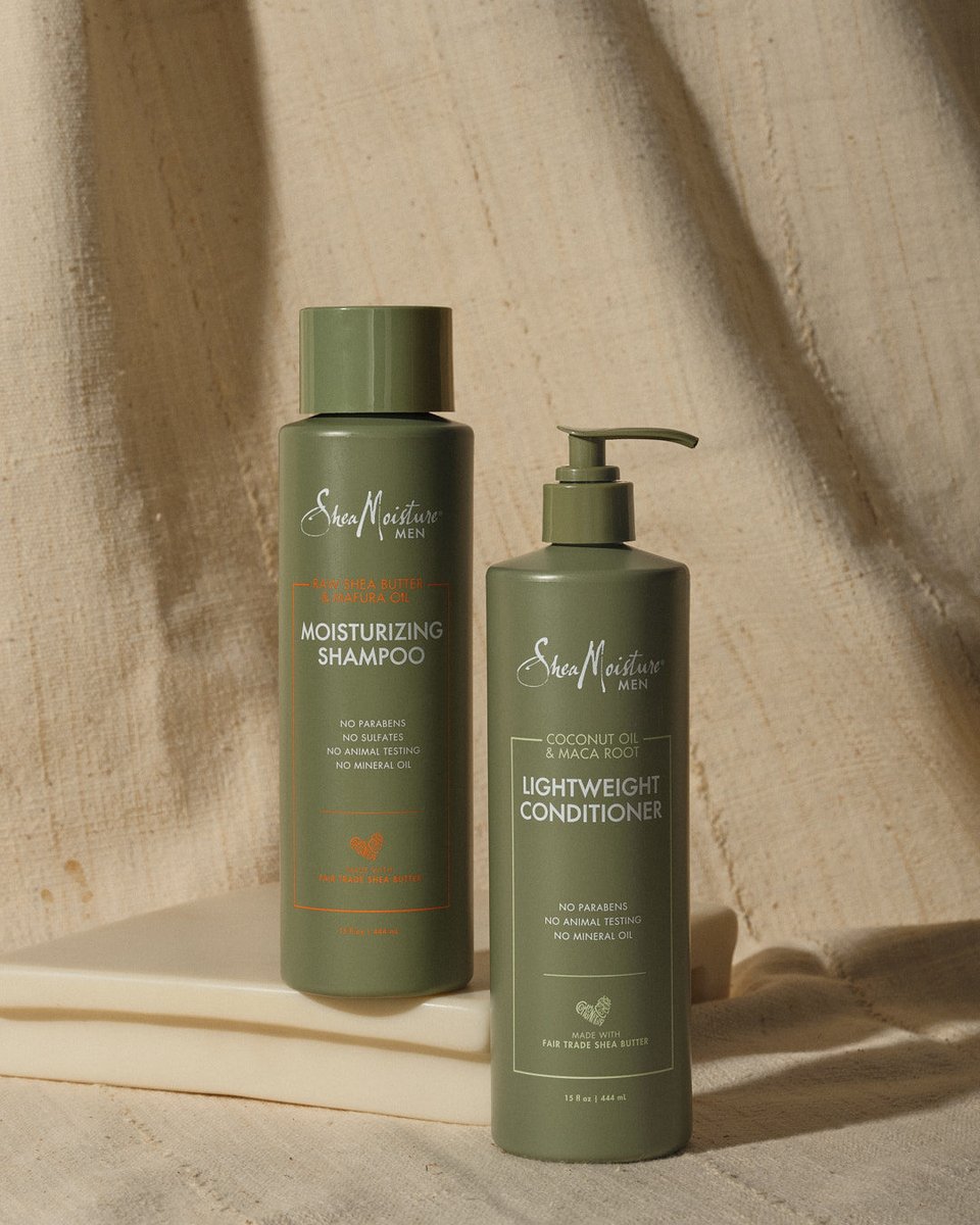 SheaMoisture Men tweet media