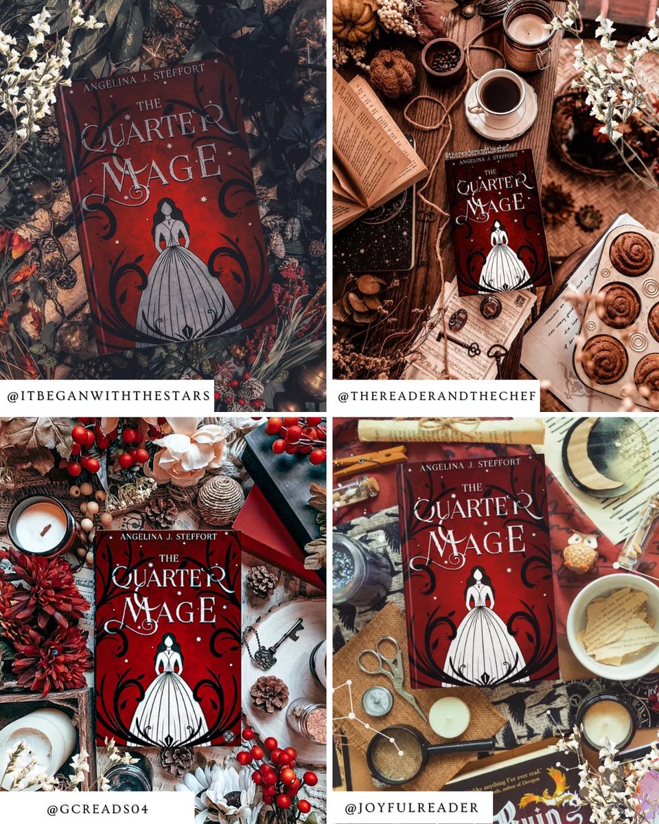 mtmctours's tweet photo. Thanks to our bookstagram hosts for all the gorgeous reveal photos for THE QUARTER MAGE by @ajsteffort! Head over to our hashtag for more features &amp; an INTL Give Away https://t.co/oRjrHi091W
It's out August 31st, 2022 and available for preorder now! https://t.co/ATuefcm01K
