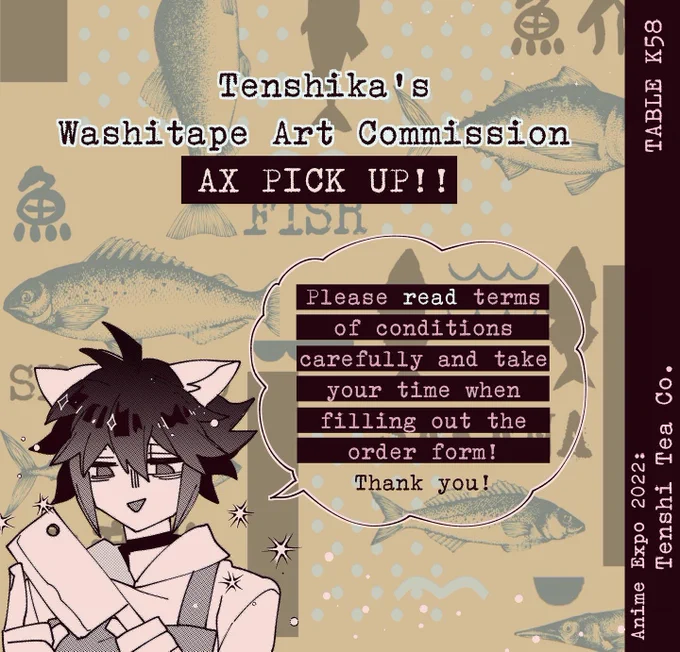 #ax2022artistalley #animeExpo2022 
Washitape Art Commissions are open for AX PICK UP//////
https://t.co/rLDHQKYc3d 