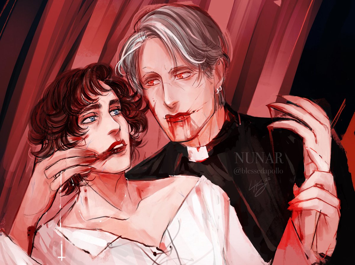 Vampire Priest Hannibal &amp; 
Altar Boy Will 📿🙏♥️

𝙄𝙩'𝙨 𝙩𝙝𝙚 𝙩𝙞𝙢𝙚 𝙩𝙤 𝙠𝙞𝙡𝙡
𝙄𝙩'𝙨 𝙩𝙝𝙚 𝙩𝙞𝙢𝙚 𝙩𝙤 𝙘𝙝𝙤𝙤𝙨𝙚
𝘼𝙨 𝙩𝙝𝙚 𝙬𝙤𝙧𝙡𝙙 𝙨𝙩𝙖𝙣𝙙𝙨 𝙨𝙩𝙞𝙡𝙡
𝙏𝙝𝙚 𝙤𝙣𝙡𝙮 𝙤𝙣𝙚 𝙄 𝙨𝙚𝙚 𝙞𝙨 𝙮𝙤𝙪 

#UnholyHEU #Hannigram