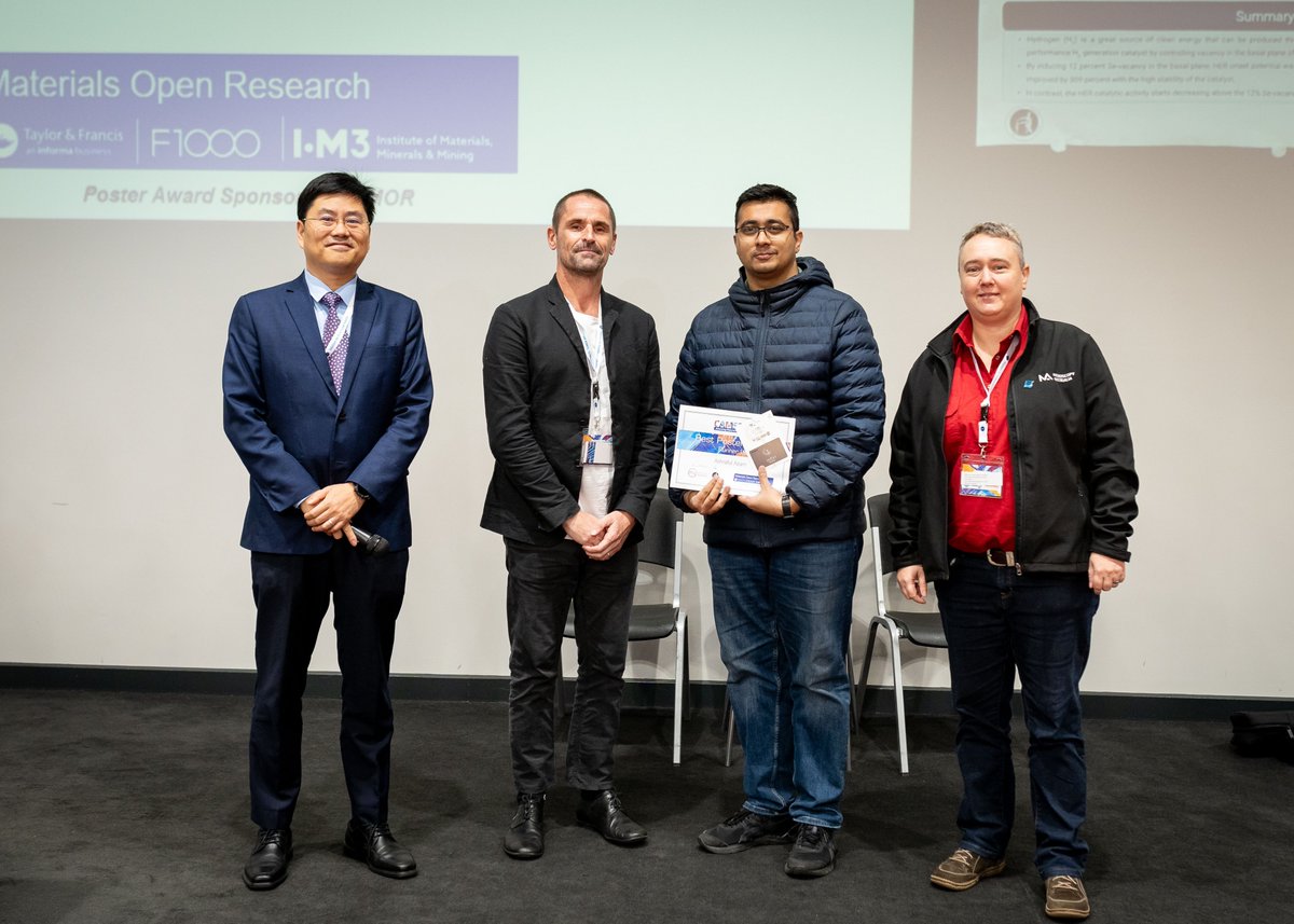 UNSW Graduate Research School (@unswgrs) on Twitter photo Congratulations to PhD Candidate <a href="/AshrafulAzam14/">Ashraful Azam</a>
from the School of Materials Science & Engineering (Supervisor: Professor Sean Li) for being awarded runner up in this year's Best Poster category at CAMS 2022 in Melbourne cams2022.com.au Congratulations to PhD Candidate <a href="/AshrafulAzam14/">Ashraful Azam</a>
from the School of Materials Science & Engineering (Supervisor: Professor Sean Li) for being awarded runner up in this year's Best Poster category at CAMS 2022 in Melbourne cams2022.com.au
