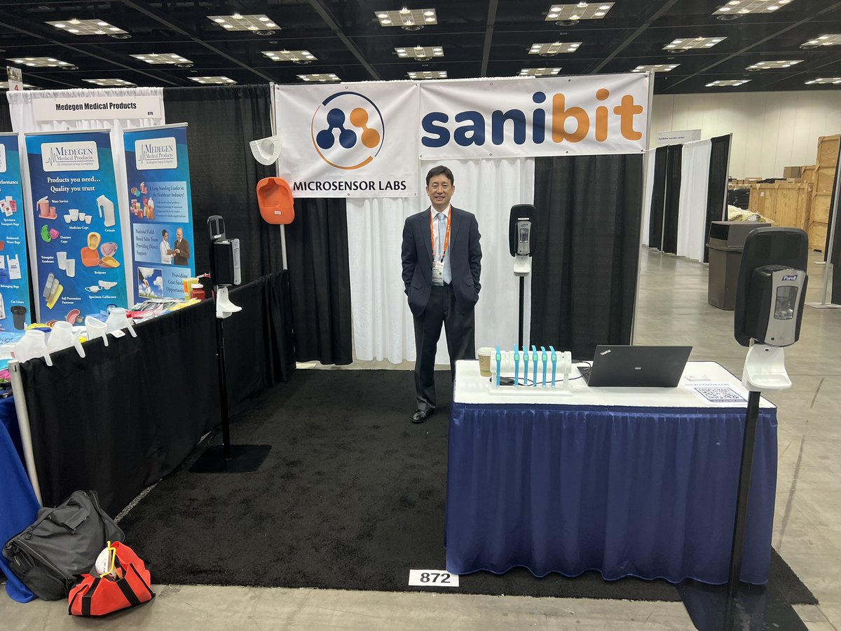 jiapenghuang's tweet image. Our research on #handhygiene behaviors with #sanibit by @microsensorlabs from @UofLHealth @uoflmedschool at #APIC2022 Association for Professionals in Infection Control and Epidemiology. Excellent meeting and so many opportunities!
