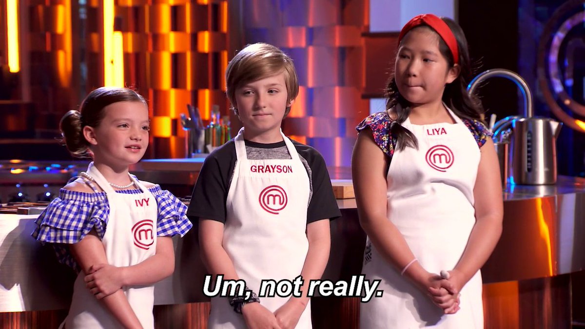 MasterChef Junior on Twitter: "Ivy is our confident queen. 👑 #