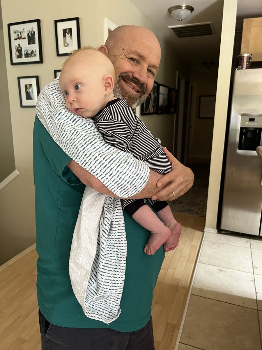 Three good reasons for @Lbjcoyoye1 to finally retire. Grandsons!