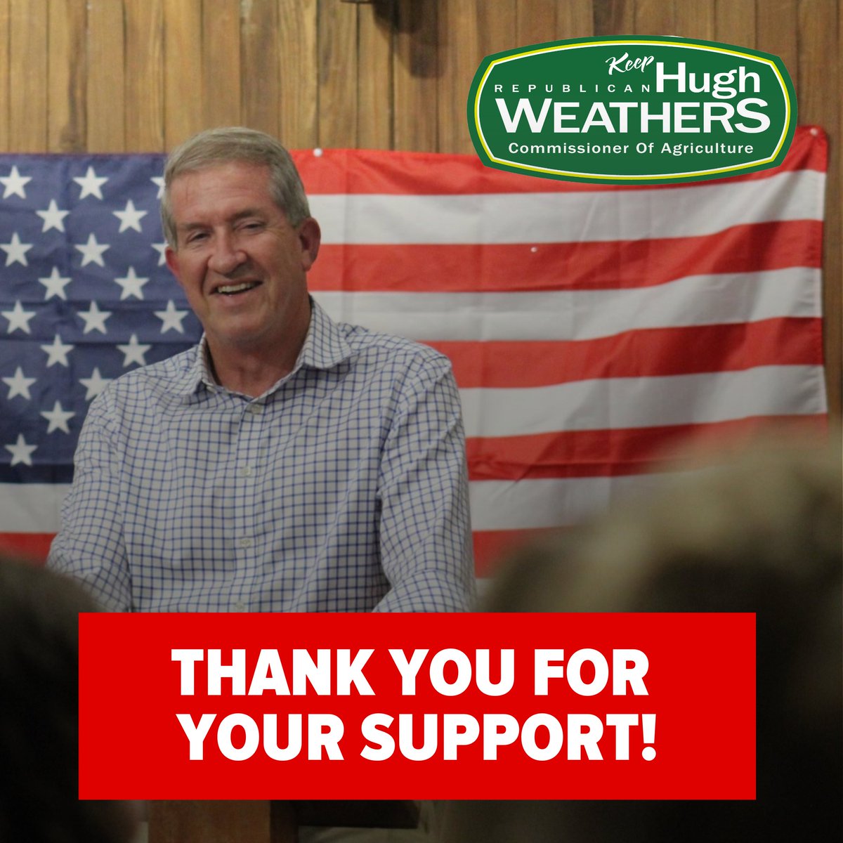 I am humbled and honored to have the opportunity to serve our farmers! 

Thank you for your continued support!