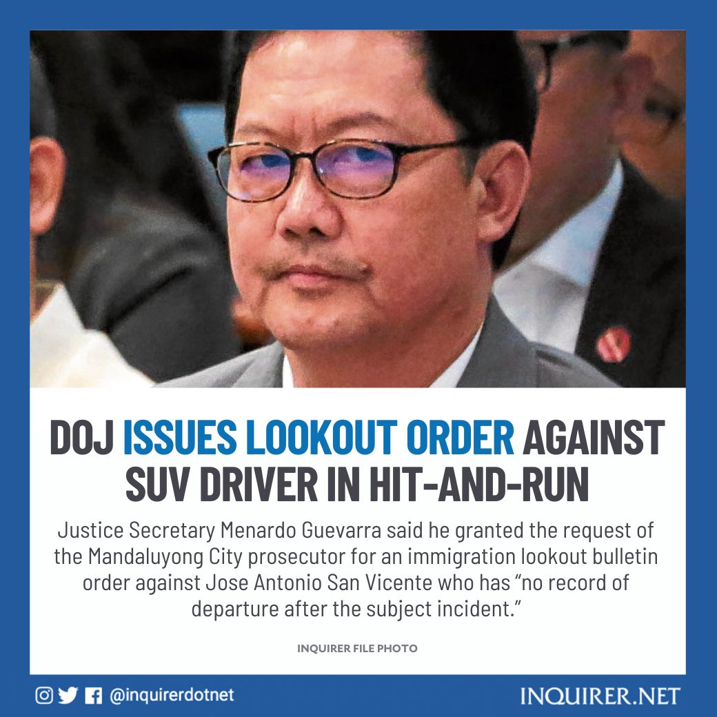 Inquirer on Twitter "The DOJ issued an immigration lookout bulletin