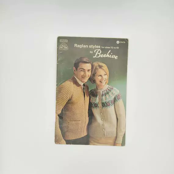 UnthinkVintage's tweet photo. New in the shop today! https://t.co/fKoSku6S3e #etsy #vintage #etsyvintage #vintagebooks Patons Patterns, Raglan Styles, Sizes 12 to 42, Vintage Sweaters, Book No 108, Vintage Knitting Pattern, Beehive Patterns by UnthinkableVintage https://t.co/v37h2yDUy3