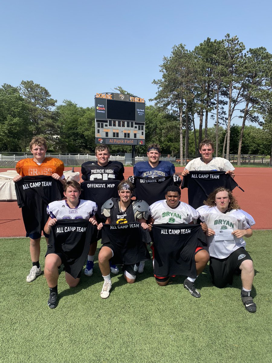 Congratulations on making the All Camp Team Doane University Line of Scrimmage Camp! #RestoreTheRoar