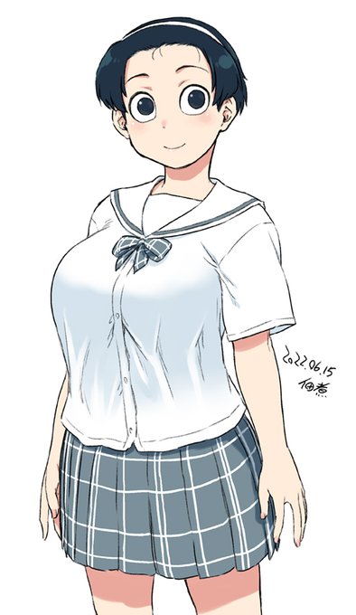 落書き #ショート巨乳教 